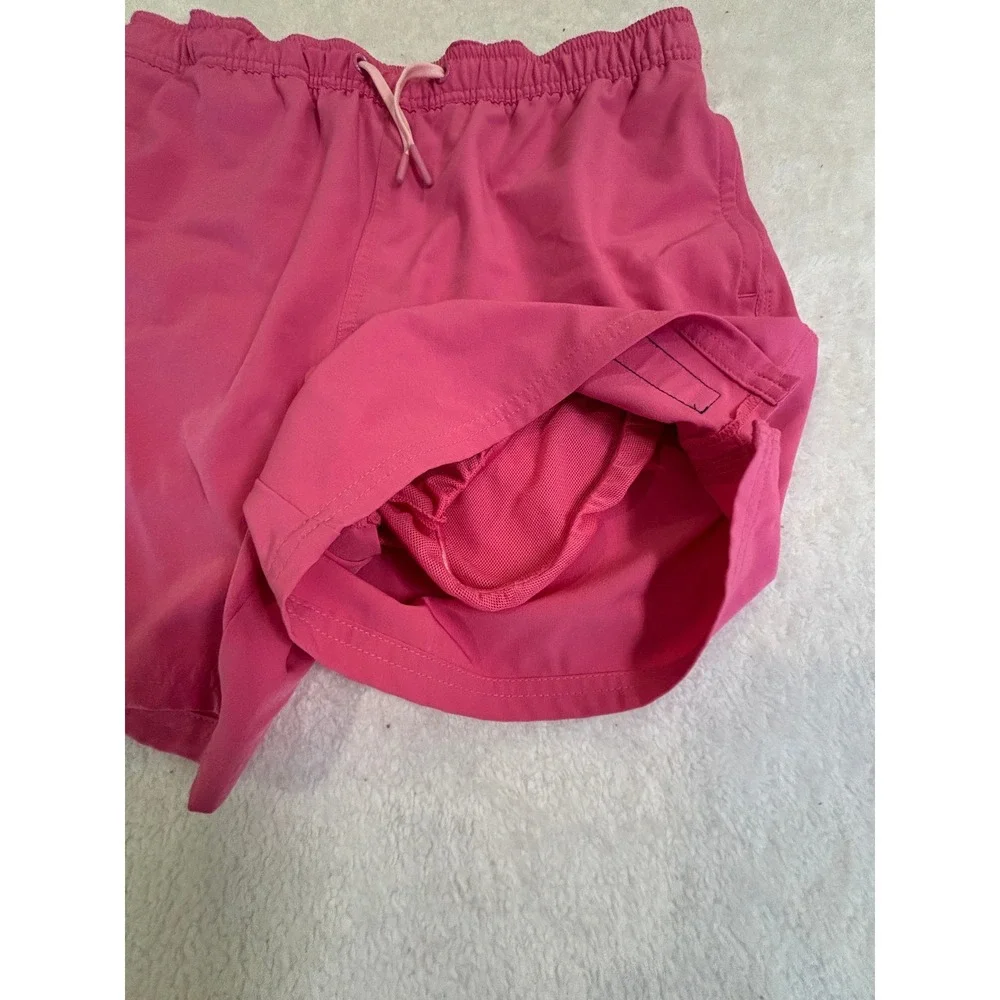 Vineyard Vines Boys Pink Swim Trunks Board Shorts Mesh Lining Size XL‎